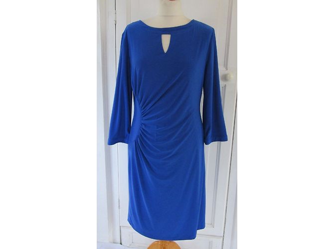 Autre Marque Vestido elástico azul real Tahari Arthur S. Levine - vista 2