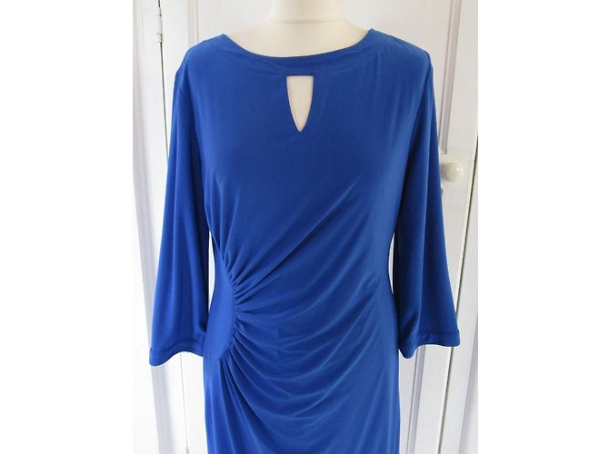 Autre Marque Vestido elástico azul real Tahari Arthur S. Levine - vista 5