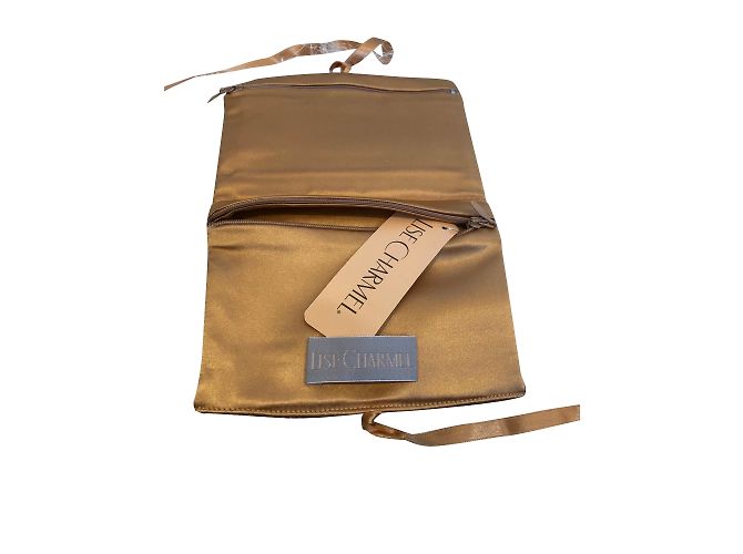 Autre Marque Pochette Lise Charmel Sari in seta oro D'oro - vista 2