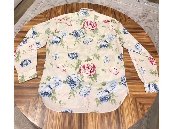Camicia Hartford floreale in cotone XL Multicolore - vista 7