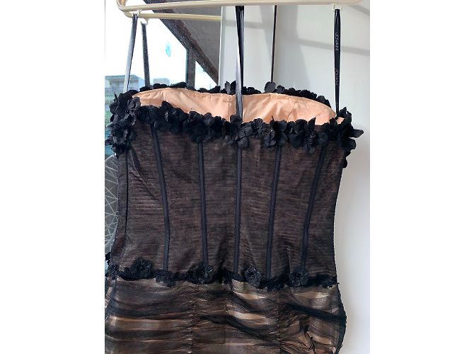 Autre Marque Jovani Sublime langes schwarzes Kleid - Ansicht 13