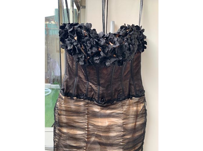 Autre Marque Jovani Sublime langes schwarzes Kleid - Ansicht 16