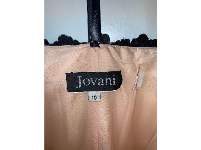 Autre Marque Jovani Sublime langes schwarzes Kleid - Ansicht 7
