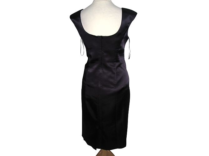 Autre Marque Vestido de coctel morado oscuro Púrpura - vista 2