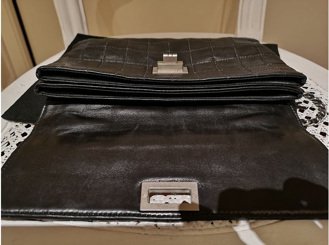 chanel, signorina 2.55 Nero - vista 4