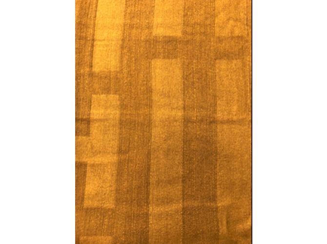 Hermès Couverture Hermes en cachemire et soie Marron - vue 6