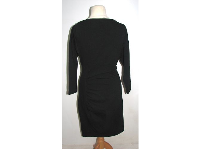 Diane Von Furstenberg DvF Basuto Kleid schwarz Wollmischung - Ansicht 3