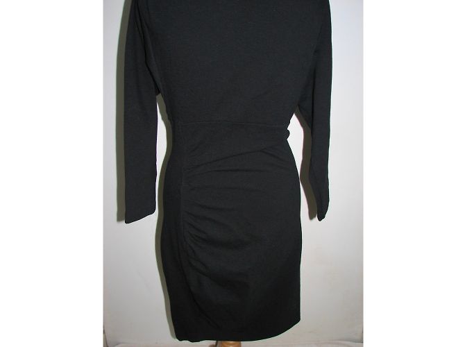 Diane Von Furstenberg DvF Basuto Kleid schwarz Wollmischung - Ansicht 4