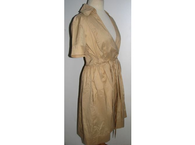 Diane Von Furstenberg Camicia vintage DvF Beige Marrone chiaro - vista 3