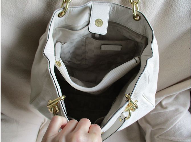 Michael Kors Fulton Chain Tote a cura di Bianco - vista 6