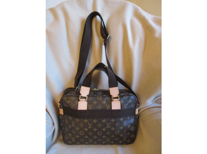Borsa, portadocumenti, Zaino, Borsa da viaggio, custodia del portatile, Louis Vuitton Marrone - vista 7