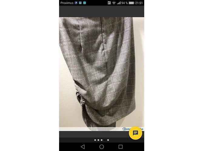Autre Marque Falda Caravaggio de lana y poliéster Multicolor - vista 2