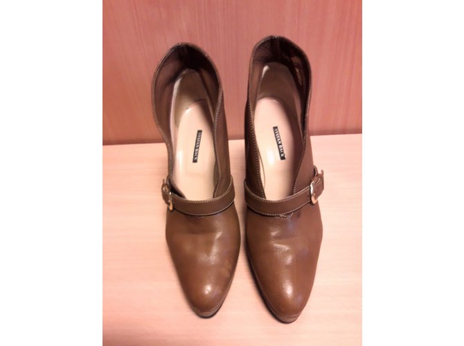 Autre Marque Stefan Back Stivaletti Caramello - vista 3