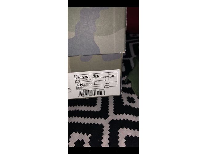 Sneakers Valentino Khaki Multicolore Cachi - vista 3