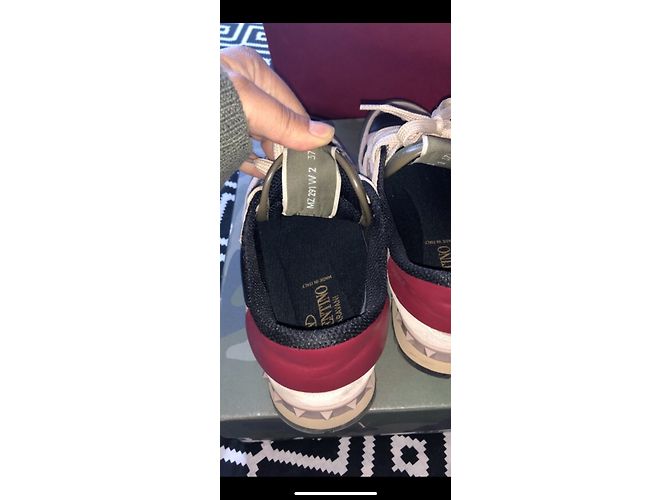 Sneakers Valentino Khaki Multicolore Cachi - vista 4
