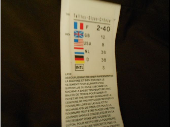 Chaqueta de Plumón Saint James Marrón con Capucha y Piel Extraíbles Castaño - vista 6