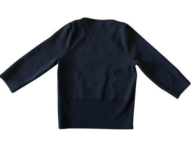 Autre Marque camisola curta 3/4 mangas Preto - vista 2