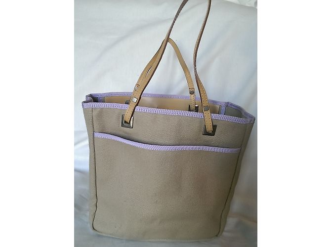 Autre Marque BARBARA RIHL Borsa Tote in Tela e Pelle con Ricamo Multicolore - vista 4