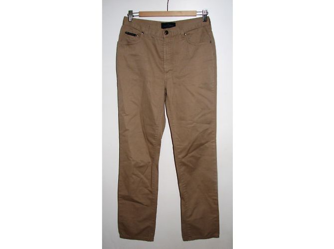 Vaqueros Valentino Denim Caramelo - vista 2