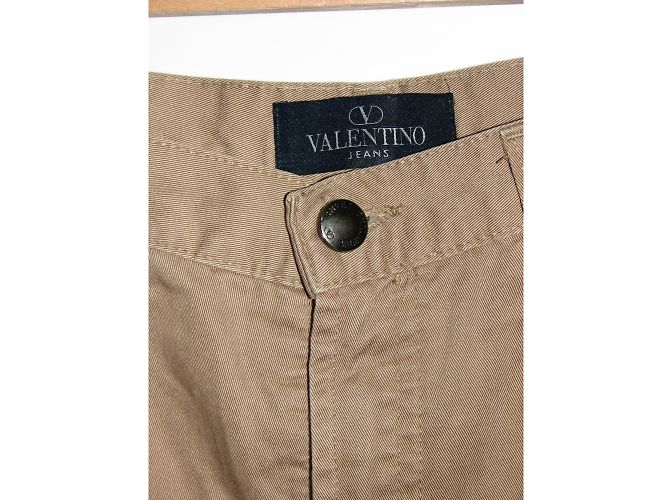 Vaqueros Valentino Denim Caramelo - vista 5
