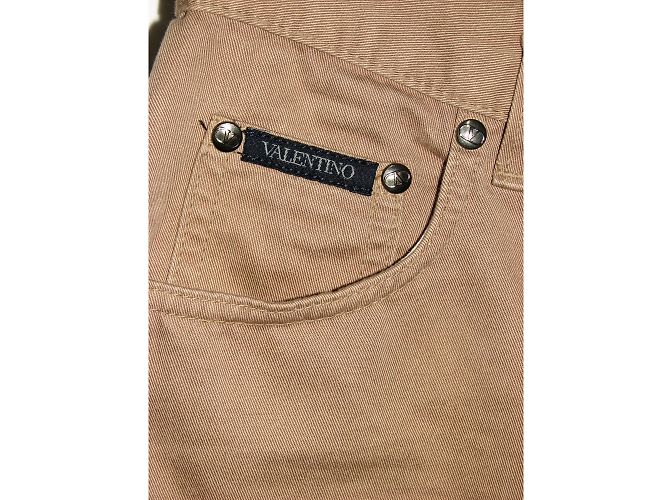 Vaqueros Valentino Denim Caramelo - vista 6