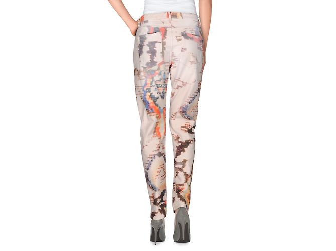 Jeans slim multicolore con stampa Isabel Marant Etoile - vista 6
