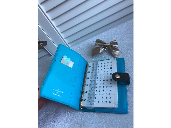 Louis Vuitton Pequeña agenda de groombell Castaño - vista 6