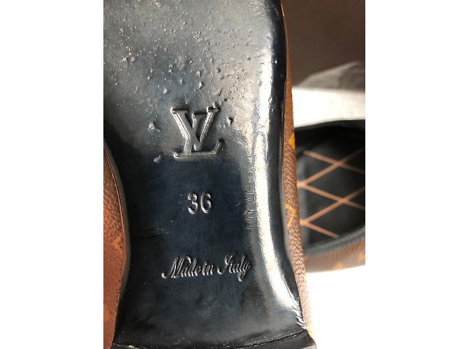 Louis Vuitton Ballerine Marrone - vista 7