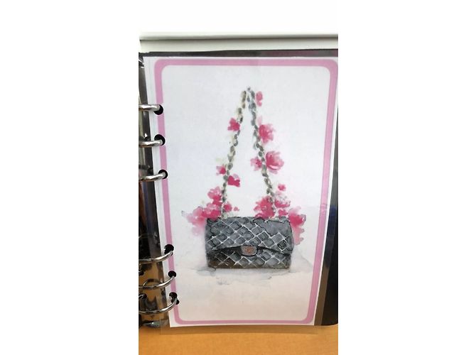 Chanel Agenda della linea di viaggio Nero - vista 9