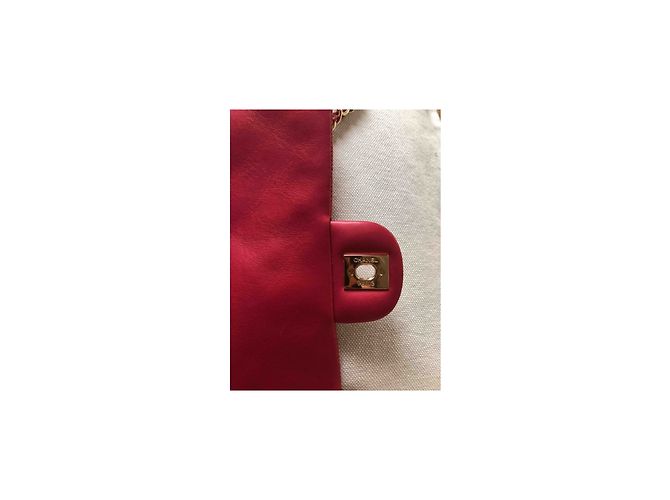 Borsa Chanel Timeless Flap Rosa in Pelle - vista 4
