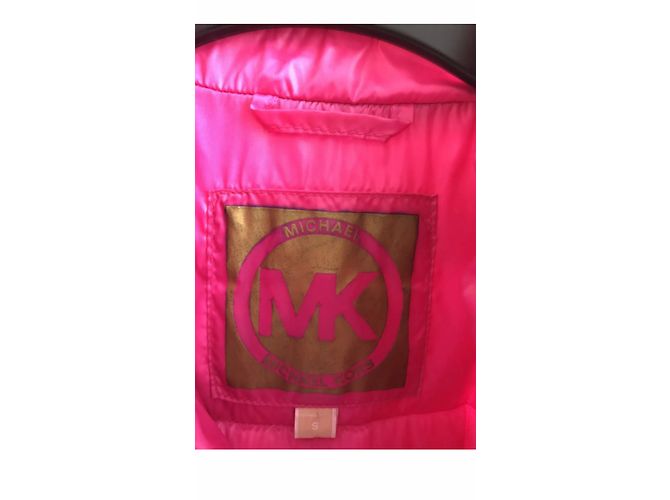 Chaqueta Puffer Rosa Michael Kors de Nylon - vista 6