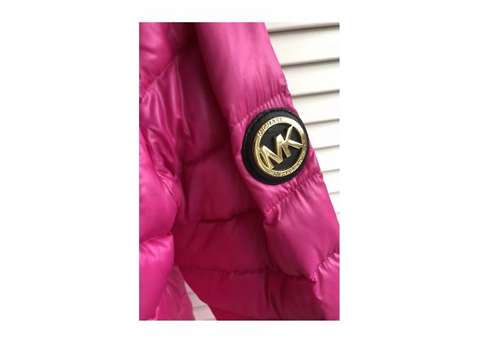 Chaqueta Puffer Rosa Michael Kors de Nylon - vista 8