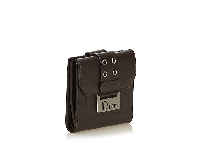 Dior Leather Small Wallet - view 2