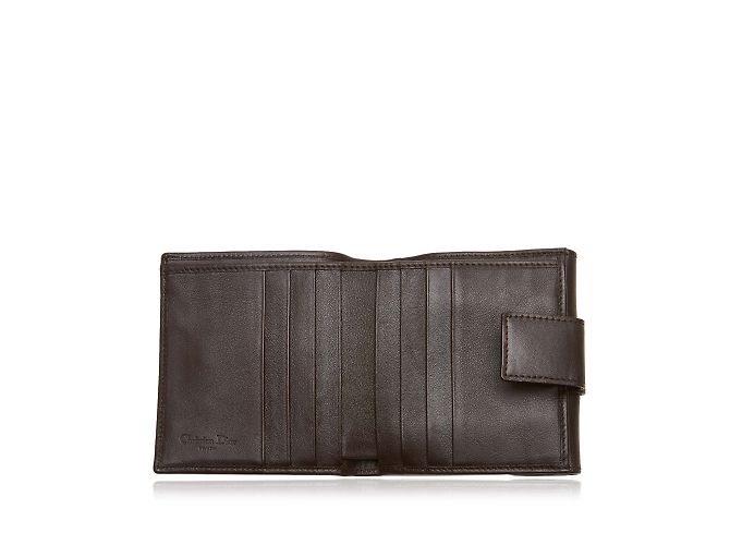 Dior Leather Small Wallet - view 7