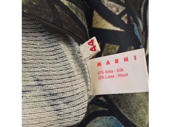 Marni Vestido déco estampado Multicolor - vista 4