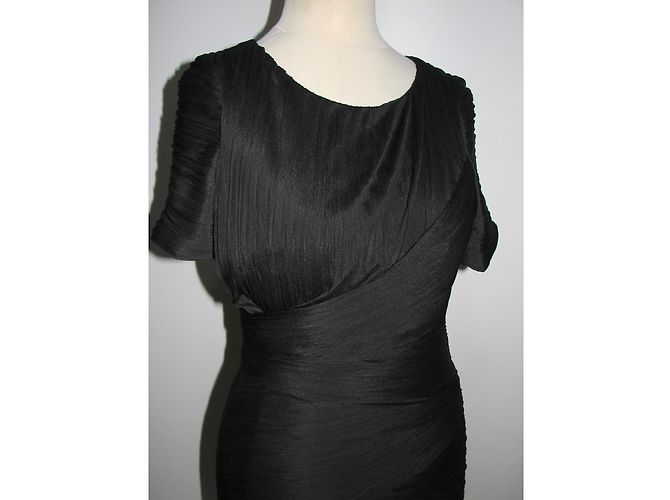 Halston Heritage Halston schwarzes, figurbetontes Kleid - Ansicht 4