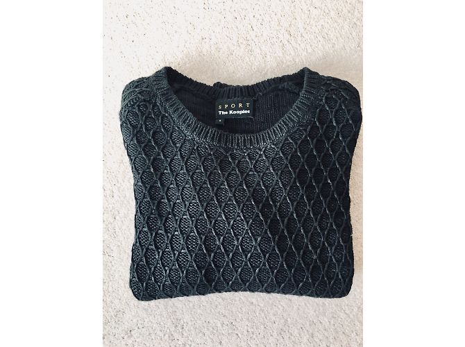 The Kooples Sport Schwarzer Pullover Der Koople - Ansicht 4