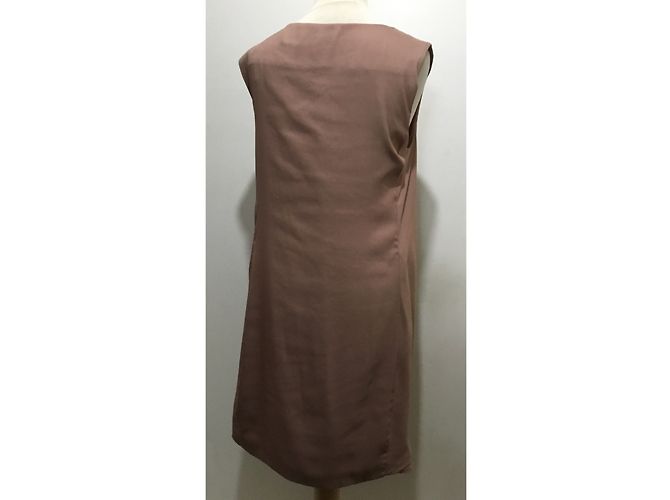 Halston Heritage - drapiertes Kleid Fleisch - Ansicht 3