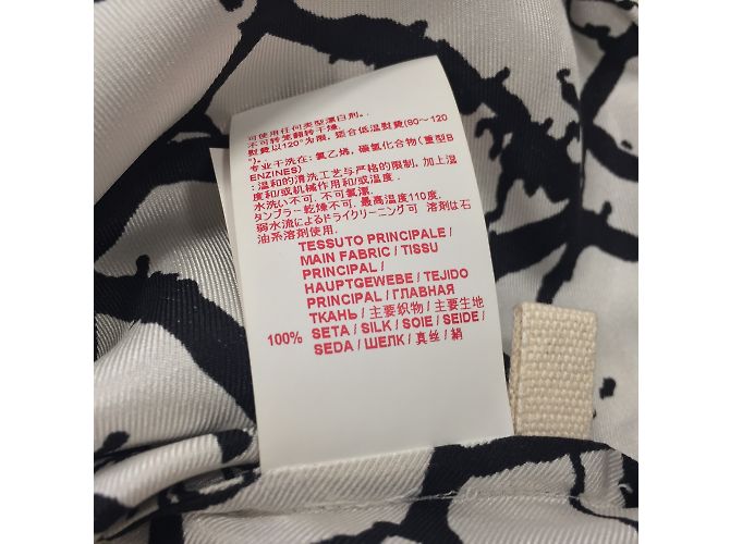 Marni Vestido de sarga de seda estampada - vista 6