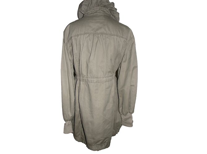 Autre Marque Parka di Miss Selfridge, taglio generoso Cachi - vista 2