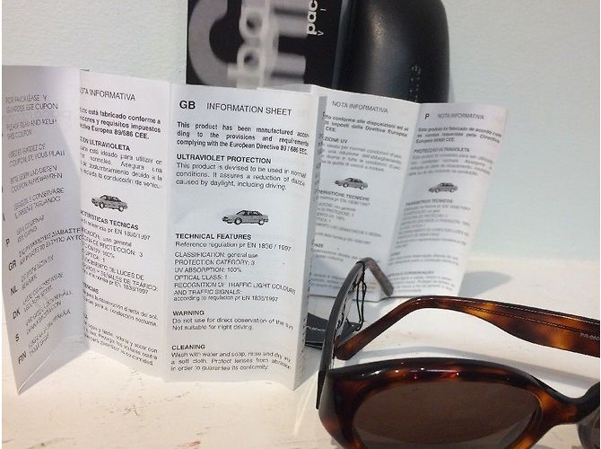 Gafas de sol Paco Rabanne. Castaño - vista 8