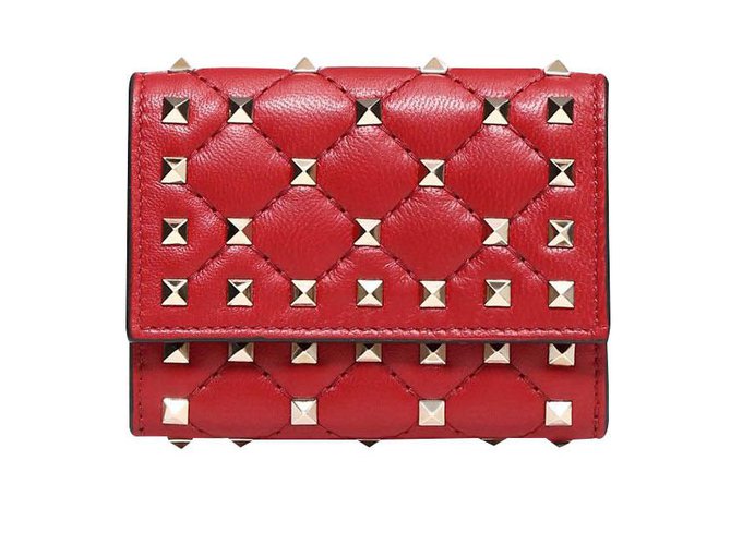 Valentino Garavani Valentino wallet new Red Leather ref.99351 - Joli Closet