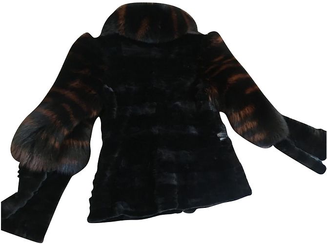 Autre Marque Chaqueta de piel Furabove Multicolor - vista 2