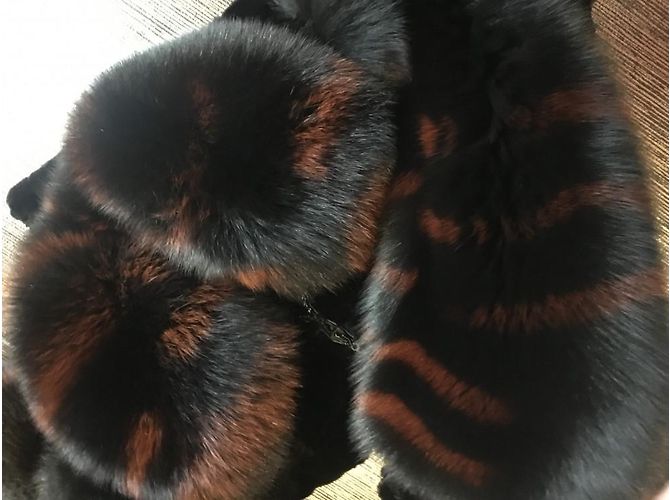 Autre Marque Chaqueta de piel Furabove Multicolor - vista 4