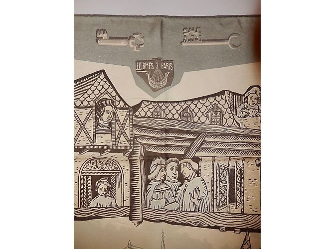 Hermès EDAD MEDIA - EL VIEJO PARIS Gris - vista 3