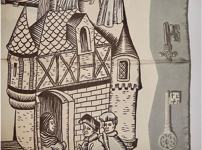 Hermès EDAD MEDIA - EL VIEJO PARIS Gris - vista 7