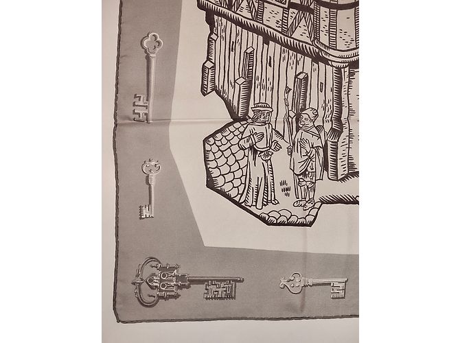 Hermès EDAD MEDIA - EL VIEJO PARIS Gris - vista 8