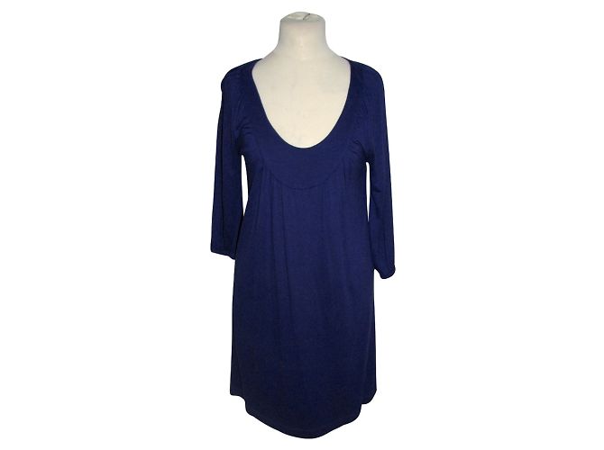 French Connection Tunika Kleid Lila Viskose - Ansicht 2