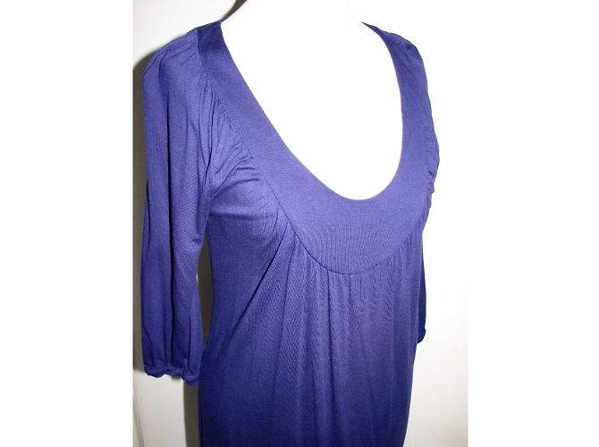French Connection Tunika Kleid Lila Viskose - Ansicht 4