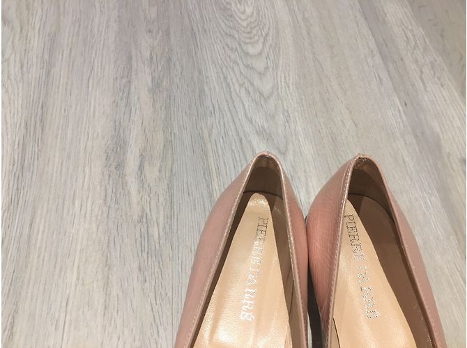 Ballerine Pierre Darré in vernice rosa - vista 2